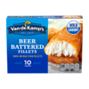 Van de Kamp’s Beer Battered 100% Whole Fish Fillets, Frozen, 19.1 oz 10 ct